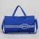 Sports bag with lightning, long belt, color bright blue