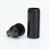 Waterproof keychain-container for small things, black, 11 cm