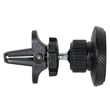 Holder for a phone in the AIRLINE deflector, a clothespin with a nut, magnetic, adjustable-2