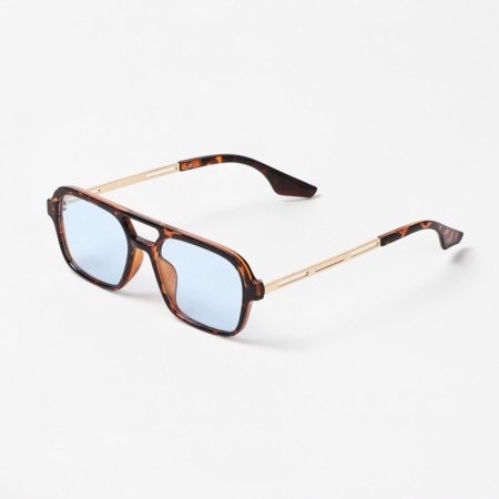 Sunscreen glasses, UV 400, lens 3.9 x 5.2 cm, width 14.1 cm, pipe 14.5 cm-2