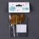 Set for decorating the cake "Leaves", 10 pcs., Color gold