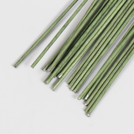 Wire for creativity "Green" (set of 20 pcs) 1.8 mm, 36 cm-1