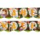 Girland on the eyelets "Happy Birthday!", Length 176 cm, Gravity Falls