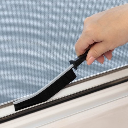 Brush for cleaning narrow places of the share, 23 × 2 cm, 2 pcs, black color-6