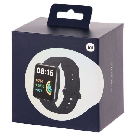 Smart hours Xiaomi Redmi Watch 2 Lite Gl, 1.55 ", TFT, sensor, GPS, frozen SPO2, 262 mAh, blue-6