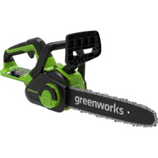 Пила цепная аккумуляторная GREENWORKS G24CS25, без АКБ/ЗУ, 24 В, шина 25 см, паз 1.1 мм