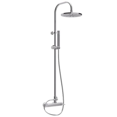 Zipponi shower system, with a mixer and hand watering can in the kit, color chromium