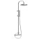 Zipponi shower system, with a mixer and hand watering can in the kit, color chromium