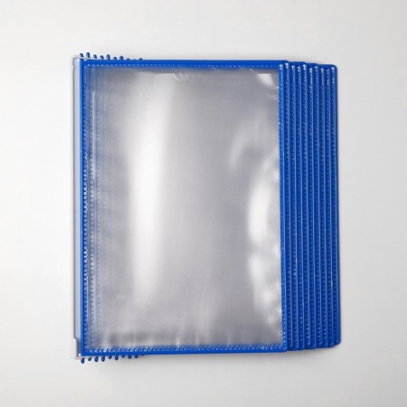 Wall cross -cutting system, 10 frames with a tread, Dataframe, blue color-4