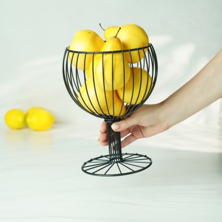 Basket for trifles "Aesthetics", 18 × 18 × 23 cm, black color-15