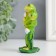 Souvenir Polystone "Frog with a frog on a jug" mix 5x4.5x10.5 cm