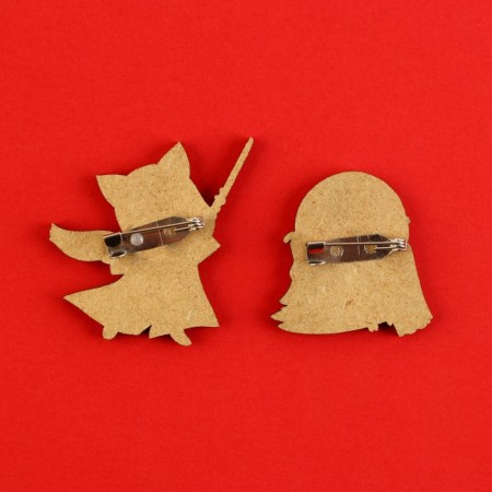 Wooden icons "Our friendship is magic", 2 pcs-3
