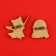 Wooden icons "Our friendship is magic", 2 pcs