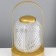 Night Sensor "Losen" LED 3W USB AKB Dimmer gold 11.5x11.5x23.5 cm Risalux