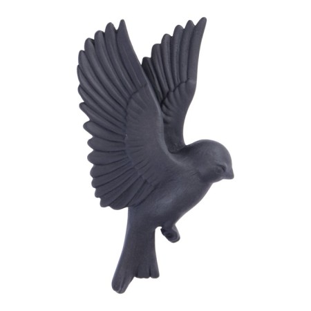 Decoration wall -mounted, gypsum panel "birds" 5 pcs, black, matte-4