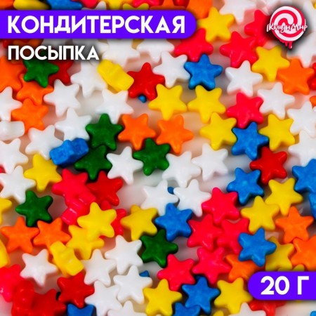 Confectionery sprinkling "enchanting star", mix, 20 g
