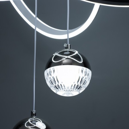 Lamp with the PDU "Mona" LED 170W 3000-6000K White 49x49x19-119 cm-6