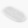 Mold is universal silicone. A mold for creativity "Ovalny Patron", 18 x 19 cm