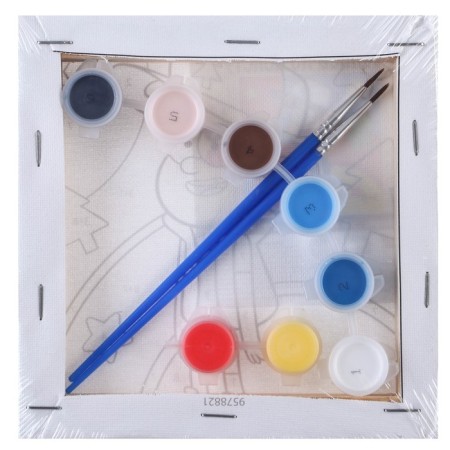 Picture on numbers for children "Dipper" 15x15 cm, gravity farz-7