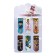 A set of magnetic bookmark for books Calligrata 6 pieces, "anime", mix