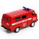 Metal machine "UAZ 3962. Fire Service", inertia, 1:43