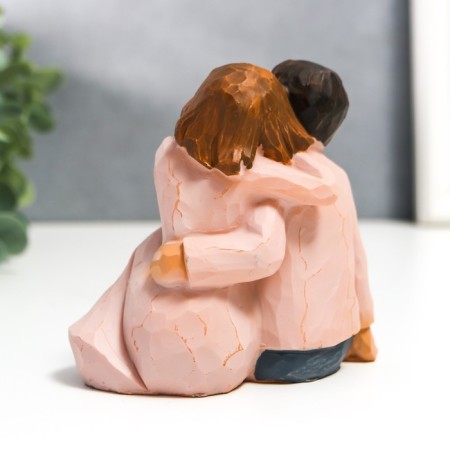 Polystone souvenir "Lovers - Tenderness" Mix 10 cm-5