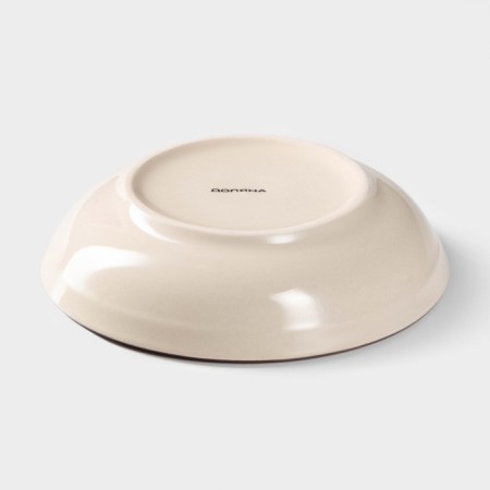Board Ceramic Deep “Temptation”, 280 ml, D = 14 cm, beige color-2