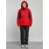 Ski costume female winter, size 50, red color