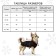 Clothing for dogs. Winter jacket "Warm winter", black, size L