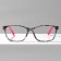 GAS GA0466 (color: C3 black print, pink; diopter: +1; tint: no)