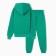 Women's costume (sweatshirt/pants), dark green color, size 44 (m)