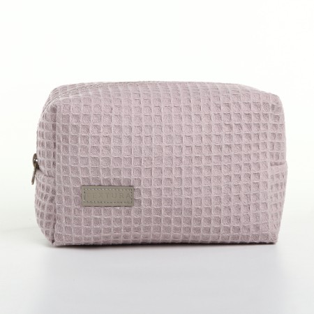 TEXTURA lightning cosmetic bag, pink color-3