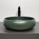 Comforty 114mdg pad, round, dark green matte color