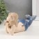 Souvenir Ceramics "Little Mermaid with Blue Tail" 6.5x20.5x9 cm