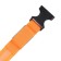 Collar with backlight size L, Osh 45-52 x 2.5 cm, 3 lumines of the glow orange