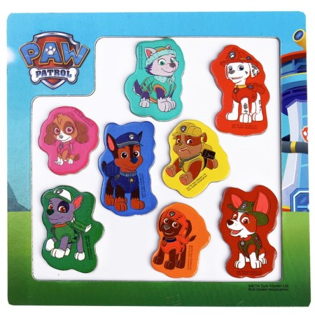 Wooden toy "Puppy patrol" Magnetic board 15 × 15 cm