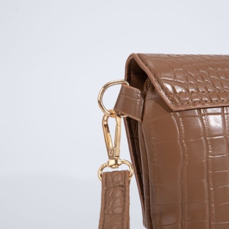 Bag-clath on magnet, strap on the wrist, brown color-4