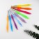 A set of hooks for knitting, d = 2-6 mm, 17 cm, 9 pcs, color colorful color