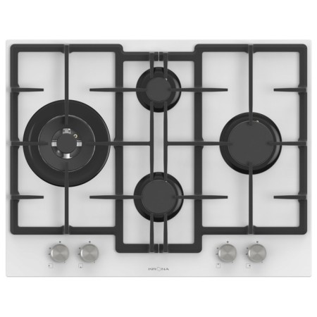Krona Ritter 67/60 WH, gas, 4 burners, white.