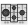 Krona Ritter 67/60 WH, gas, 4 burners, white.