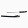 Souvenir weapon "Katana NAO" 77cm, black gloss, on a stand