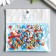 Beads for the creativity of PVC "Ring Patriot" set ≈ 330 pcs 0.1x0.6x0.6 cm