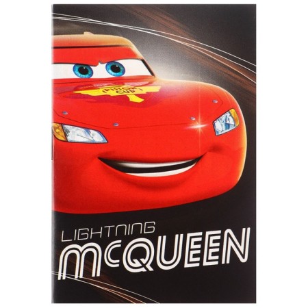 Notepad A7, on the paper clip, 16 sheets, in a cage, cars-3