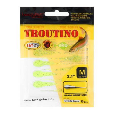 Twisters edible LJ Pro Series Troutino, 5.3 cm, color 037, 10 pcs.-1
