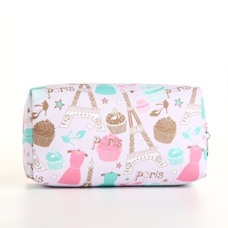 Lightning cosmetic bag, lilac color/multi -colored-1