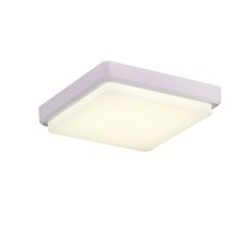 Светильник потолочный Evoluce. SLE200212-01. Taddio. 1х20 Вт, LED, 4000K, 1460 Lm, 24х24х5 см, цвет белый