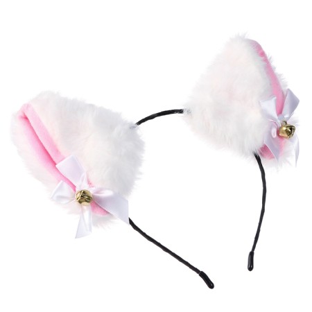 Carnival rim "anime ears", white color-2