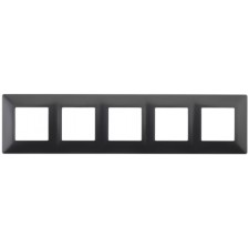 Frame for a circuit breaker for 5 posts, era Elegance, anthracite