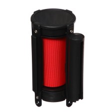 Cassette with exhaust ribbon-180cm red, height-13cm, width 6.6cm, tape width-80mm