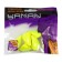 Cargo bullet-excentric stained collapsible Yaman 5 pcs., 56 g, yellow